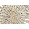 Dekorácia na stenu Home ESPRIT Biela Zlatá Neoklasický 91 x 3 x 91 cm