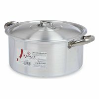 Kastról s pokrievkou Striebristý Aluminium 5 L (10 kusov)