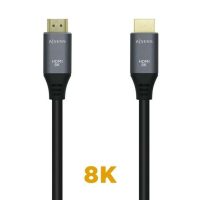 07mWR27X1Vp96a HDMI Kábel Aisens A150-0427 Čierna Čierna/Sivá 1,5 m