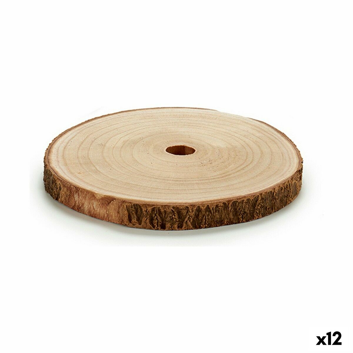 Ozdobný kmeň ? 24,5 cm Gaštanová (12 kusov)