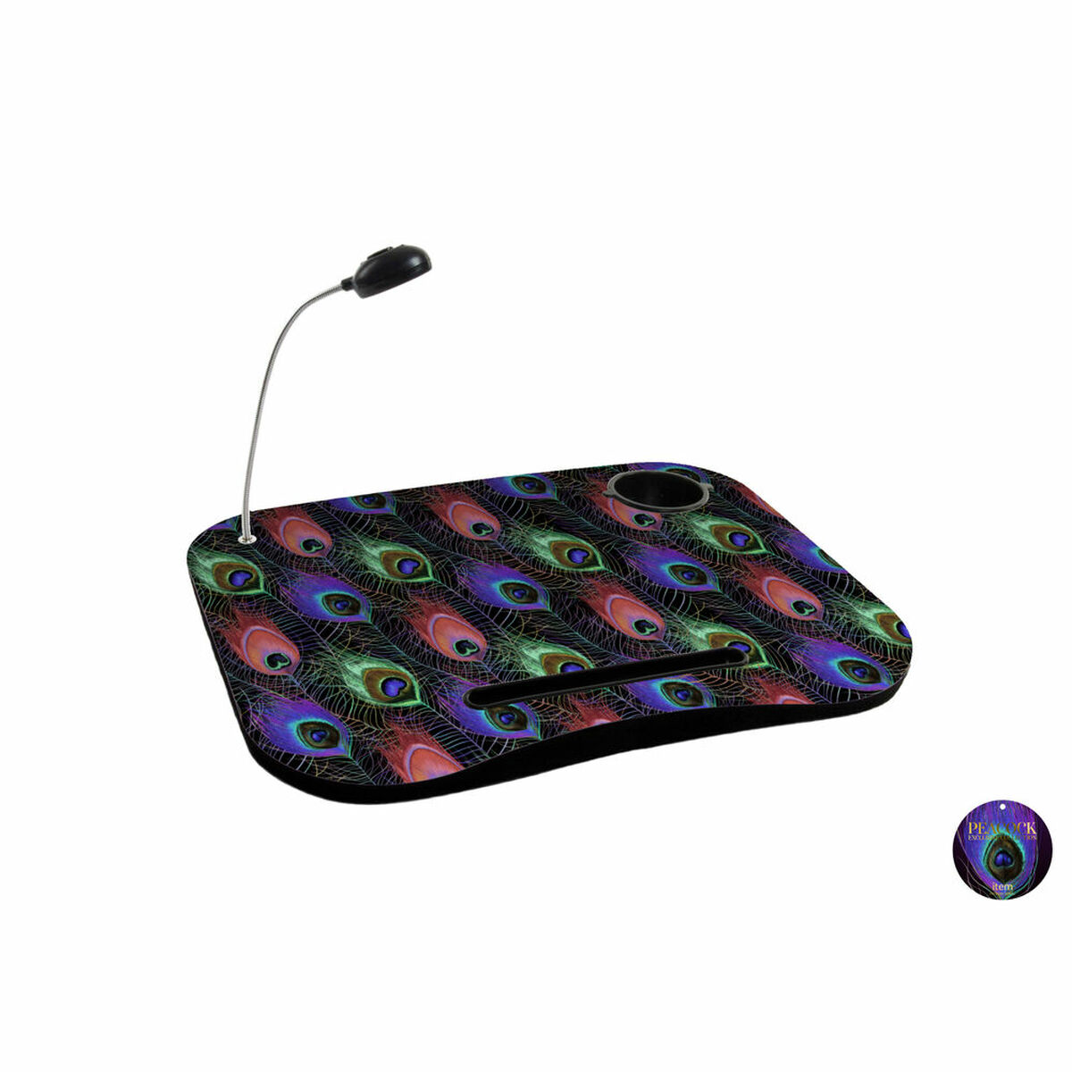 Tácňa DKD Home Decor 8424001892549 48 x 38 x 7 cm Čierna Viacfarebná PVC