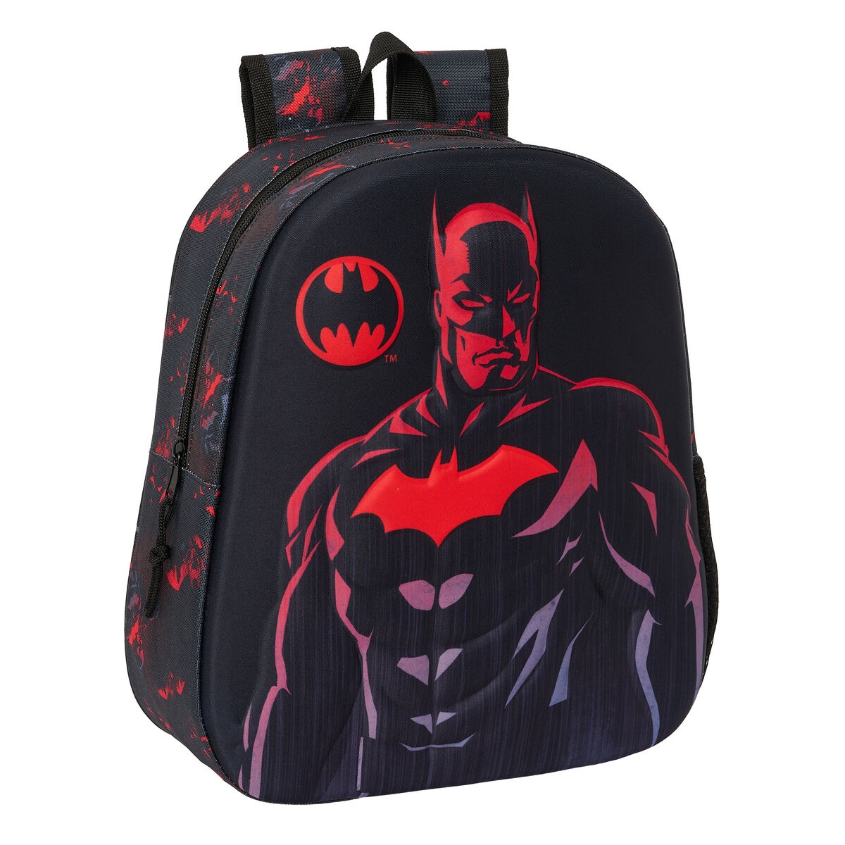 Batoh pre deti 3D Batman Čierna 27 x 33 x 10 cm