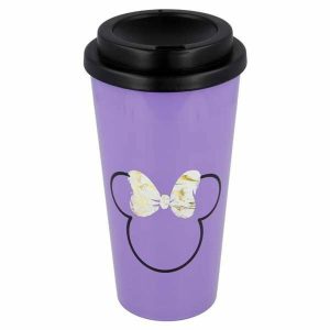 Pohár s vrchnákom Minnie Mouse 01049 (520 ml)