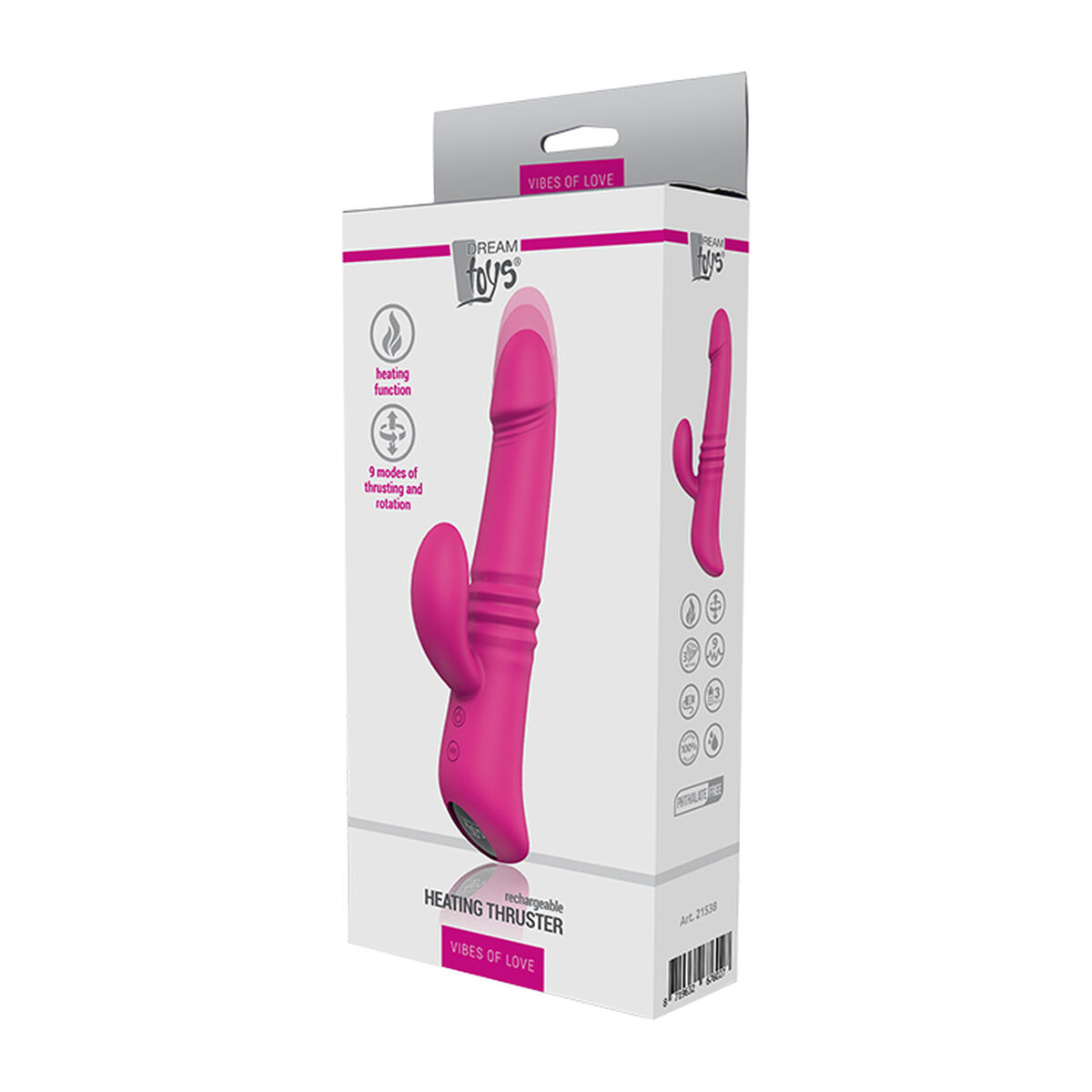 Vibrátor na stimuláciu bodu G Dream Toys Essentials Ružová