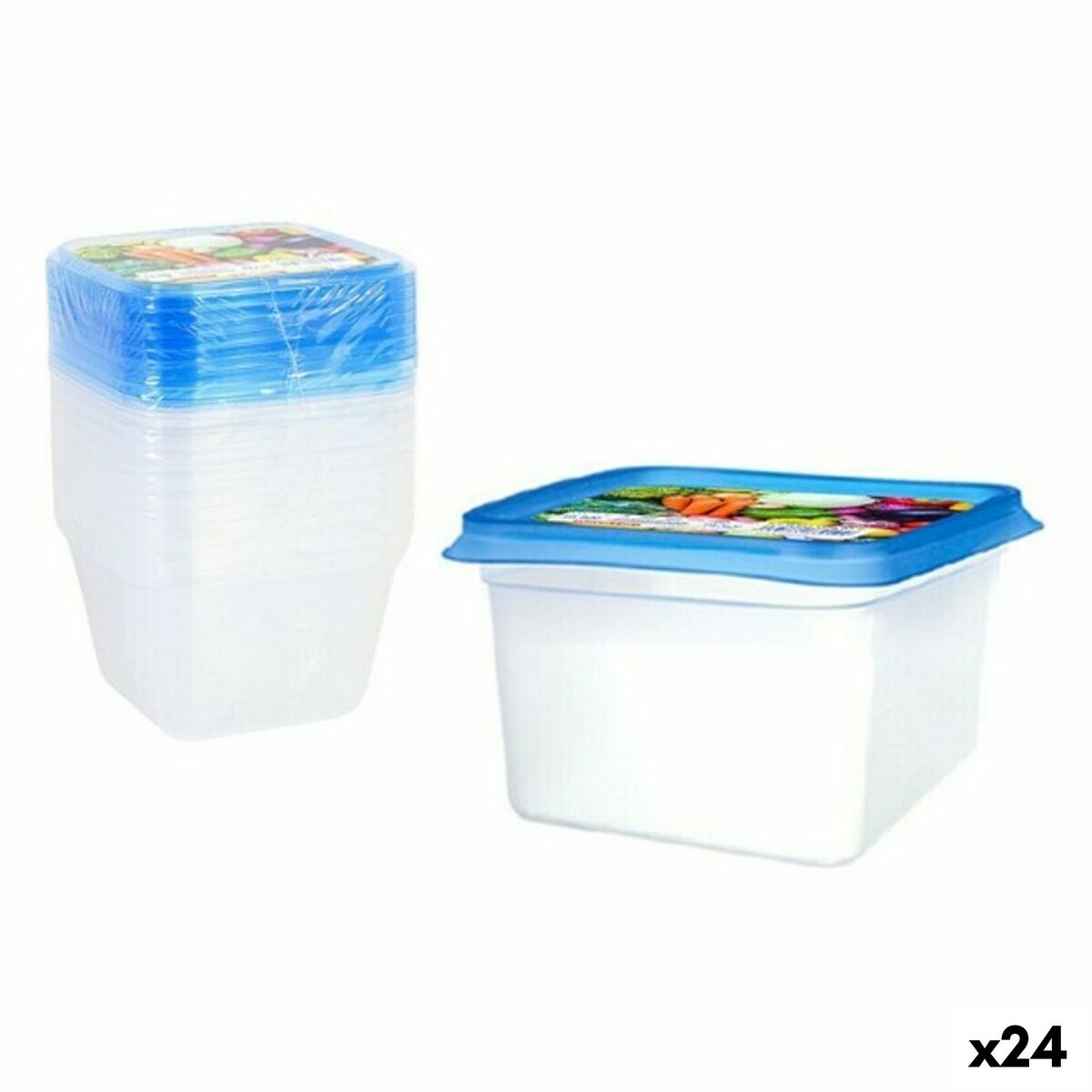 Súprava boxov 9 Privilege 49792 550 ml 12 x 12 x 7,5 cm (24 kusov)