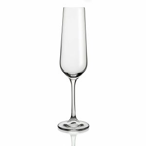 Pohár šampanského Belia Bohemia Transparentná Sklo 6 kusov (20 cl)