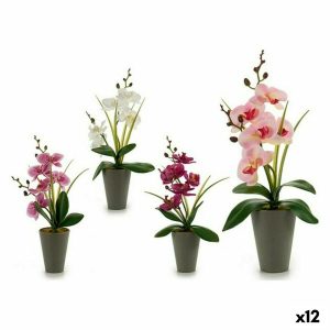 Okrasná rastlina Orchidea Plastické 8 x 35 x 14 cm (12 kusov)
