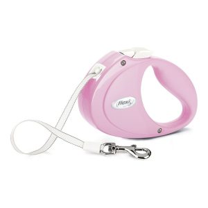 Vodítko pre psa Flexi Puppy 2 m Ružová