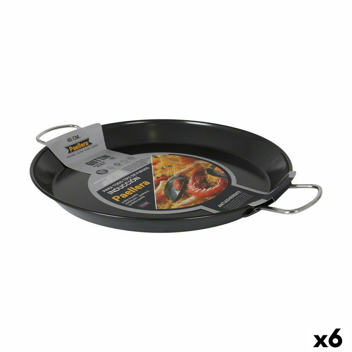 Panvica Quttin Indukcia 50 x 39,7 x 4 cm (6 kusov)