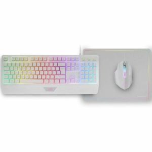 Klávesnica Mars Gaming MCP124WES Biela