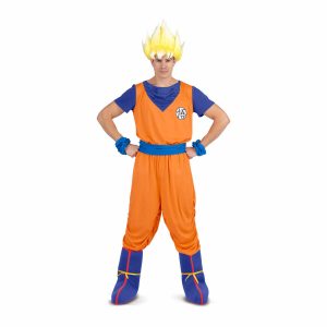 Kostým pre dospelých My Other Me Goku Dragon Ball Modrá Oranžová