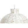 Stropné svetlo DKD Home Decor Biela Zlatá Železo 50 W 51 x 51 x 38 cm