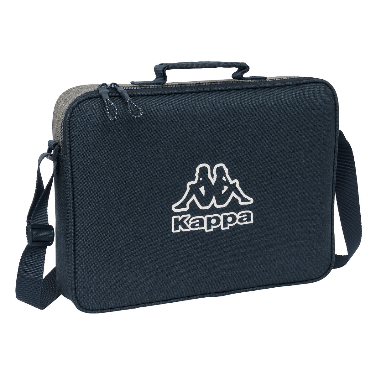 Školská taška Kappa Dark navy Sivá Námornícka modrá 38 x 28 x 6 cm