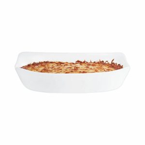 Kuchynská Misa Luminarc Smart Cuisine Biela Sklo 34 x 25 cm (34 x 25 cm)