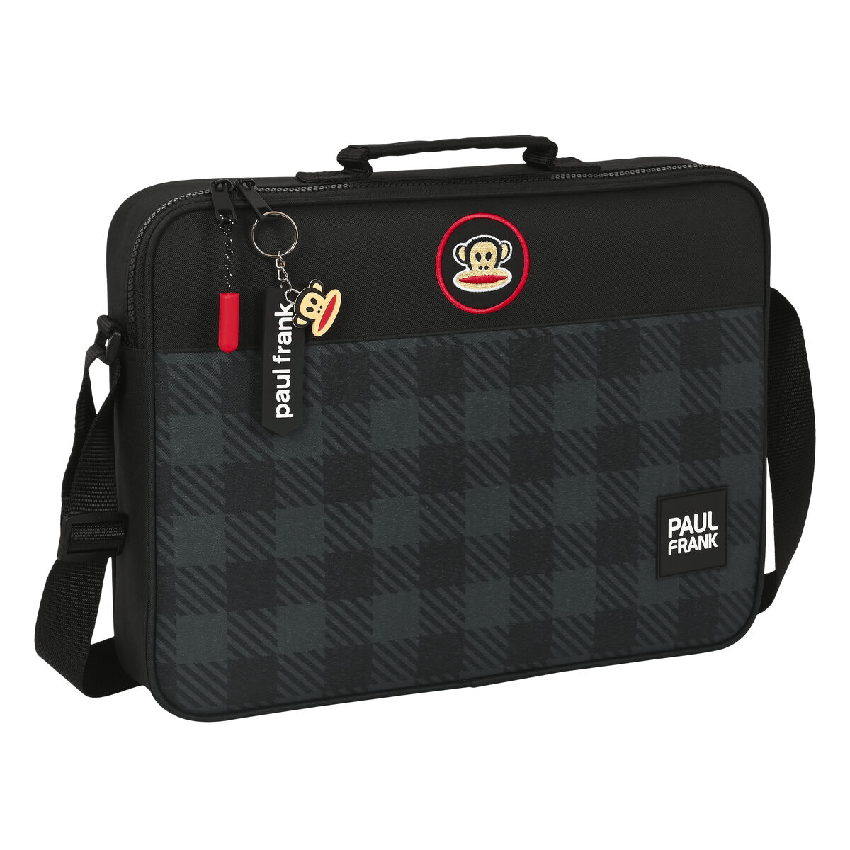 Školská taška Paul Frank Campers Čierna (38 x 28 x 6 cm)