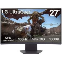 Gaming monitor (herný monitor) LG 27GS60QC-B Quad HD 27" 144 Hz 50 - 60 Hz 180 Hz