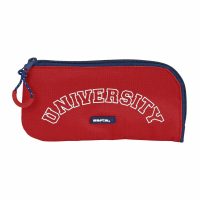 Školské púzdro Safta University Červená Námornícka modrá (23 x 11 x 1 cm)