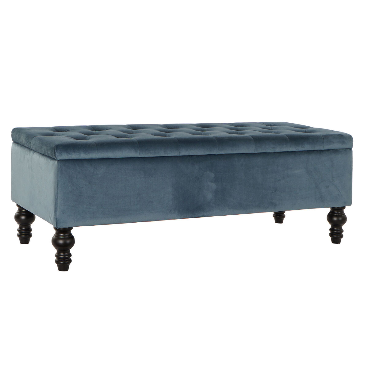 Stolička DKD Home Decor 115 x 44 x 43 cm Modrá Drevo