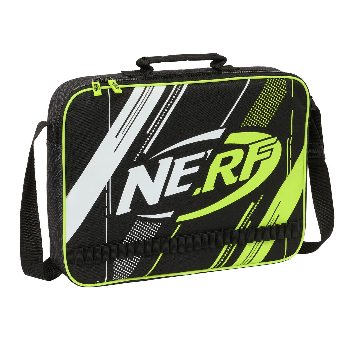 Školská taška Nerf Get ready Čierna 38 x 28 x 6 cm