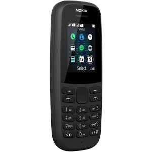 Mobilný Telefón Nokia 105 2019 1,77" 2 GB Čierna