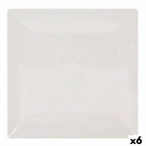 Plochý tanier La Mediterránea Elite Kamenina 26,5 x 26,5 x 2,5 cm (6 kusov)