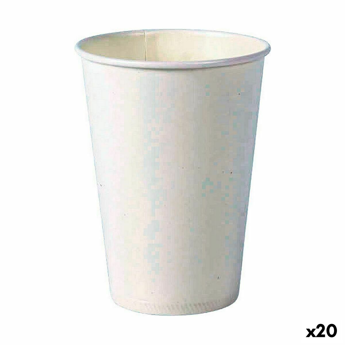 Sada pohárov Algon Jednorázový; nevratný Kartón Biela 20 Kusy 220 ml (20 kusov)