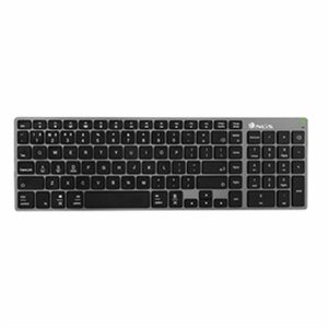 Klávesnica NGS MULTI-DEVICE Čierna Čierna/strieborná Španielska Qwerty