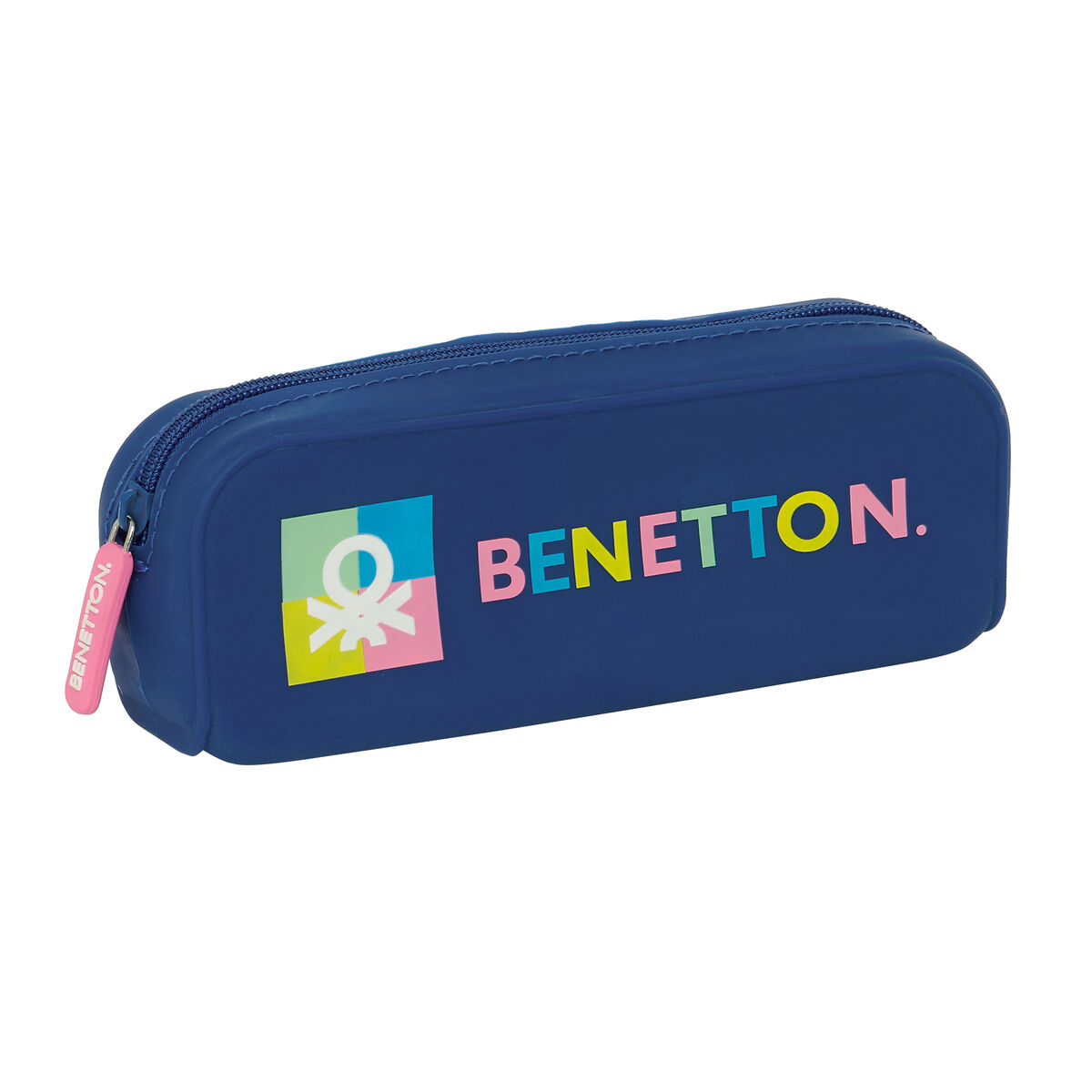 Školské púzdro Benetton Cool Námornícka modrá 18.5 x 7.5 x 5.5 cm
