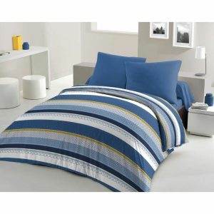 Obliečky Nordic HOME LINGE PASSION Stanis Modrá 220 x 240 cm