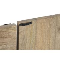 Dekorácia na stenu Home ESPRIT Prírodná Moderný List rastliny 90 x 3 x 90 cm (9 Kusy)