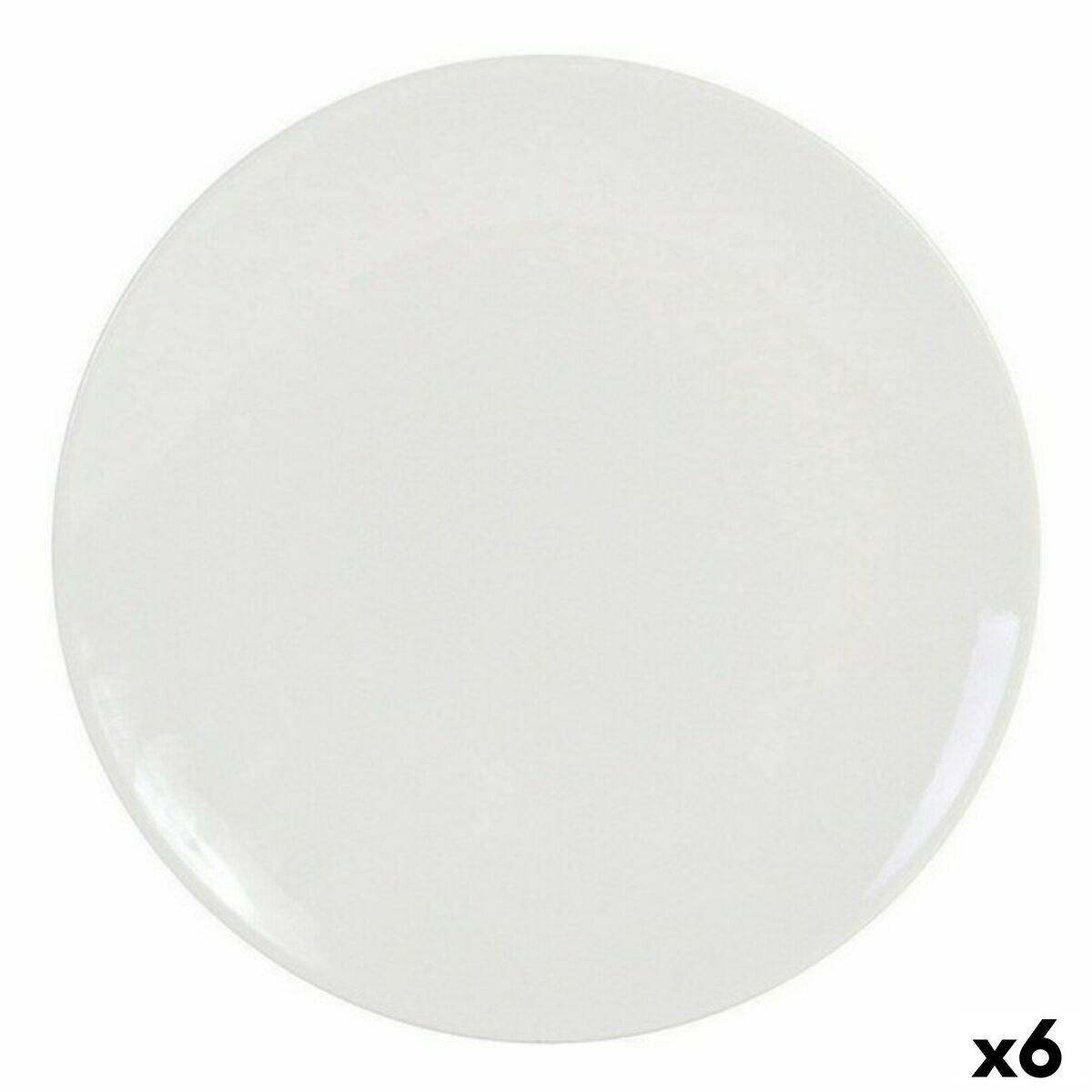 Plochý tanier La Mediterránea GR39659 Kamenina (6 kusov) (26 cm)