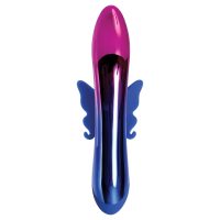 Vibrátor na stimuláciu bodu G Evolved Viacfarebná Motýľ