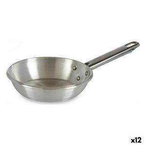 Panvica Ø 14 cm Striebristý Aluminium (12 kusov)