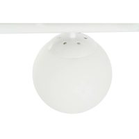 Stropné svetlo DKD Home Decor 98 x 45 x 30 cm Sklo Kov Biela 50 W