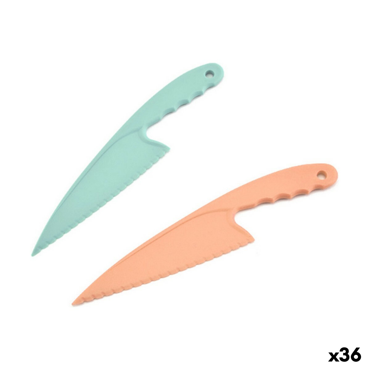 Kuchynský nôž Plastické 29 x 6 cm (36 Kusov)
