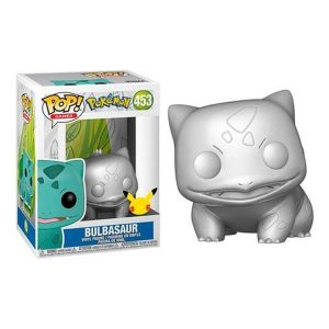 Figúrka Funko Pop! Bulbasur Nº453 kovové Striebristý