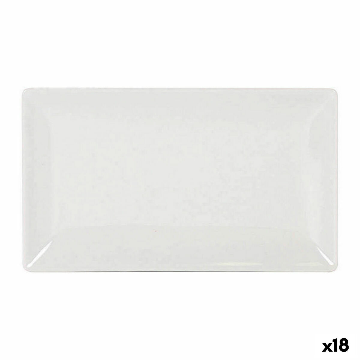 Kuchynská misa La Mediterránea Elite Obdĺžnikový 25 x 15 x 2 cm (18 kusov) (25 x 15 cm)