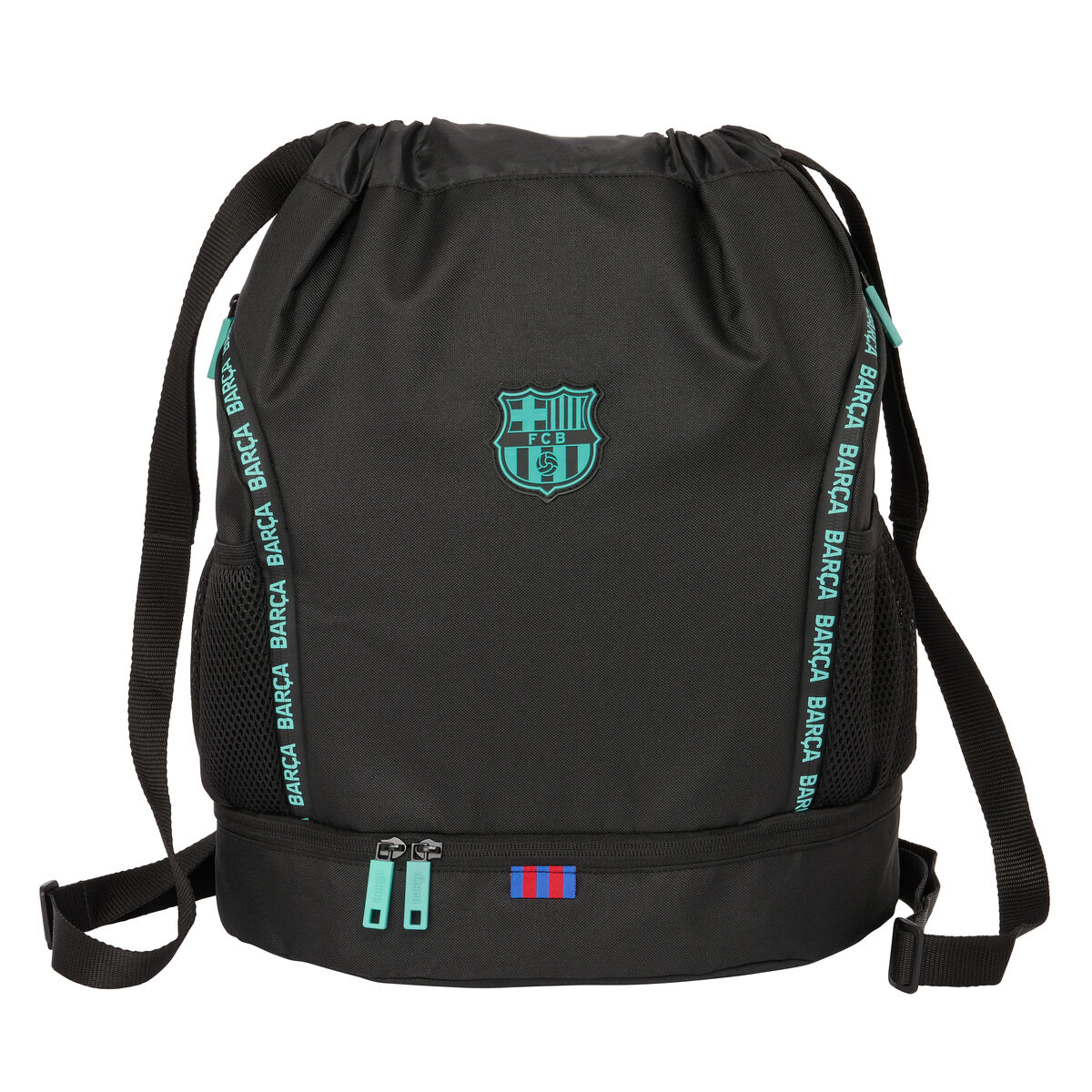 Detský batoh vrecko F.C. Barcelona Čierna 35 x 40 x 1 cm