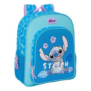 Školský batoh Lilo & Stitch Hawaii Modrá 32 x 38 x 12 cm