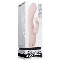 Vibrátor na stimuláciu bodu G Evolved Bunny Ružová