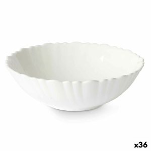 Miska Biela 15,5 x 5 x 15,5 cm (36 Kusov)