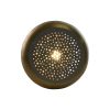 Stolná lampa Home ESPRIT Sivá Zlatá Kov 4 W 220 V 36 x 36 x 37,5 cm