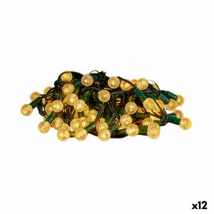 Girlanda z LED svetiel Žltá 800 x 10 x 2 cm (12 kusov)