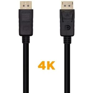 Kábel DisplayPort Aisens A124-0548 Čierna 50 cm