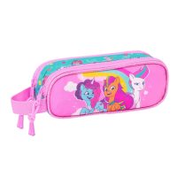 Dvojitý peračník My Little Pony Magic Ružová Tyrkysový 21 x 8 x 6 cm