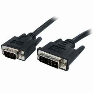 Kábel DVI-A na VGA Startech DVIVGAMM1M           Čierna 1 m