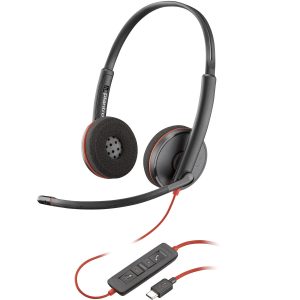 Slúchadlá s mikrofónom HP Blackwire 3220 Čierna