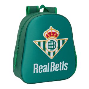 Školský batoh 3D Real Betis Balompié zelená 27 x 33 x 10 cm