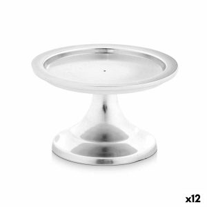 Svietnik Striebristý Aluminium 10 x 6 x 10 cm (12 kusov)