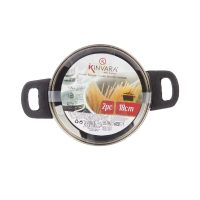 Kastról so sklenenou pokrievkou Striebristý Nerezová oceľ 1,8 L 28 x 9 x 18 cm (6 kusov)